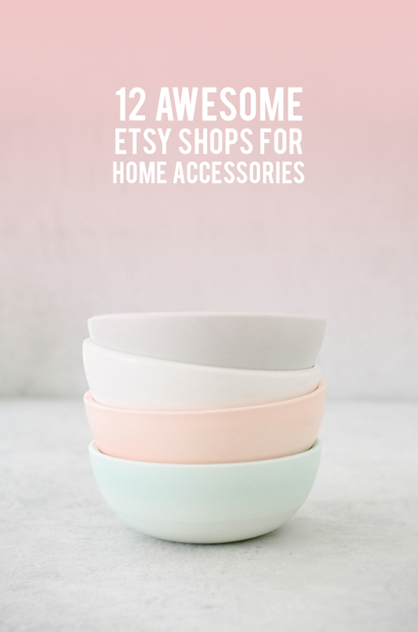 12 Etsy Shops I Love for Home Goods lark & linen