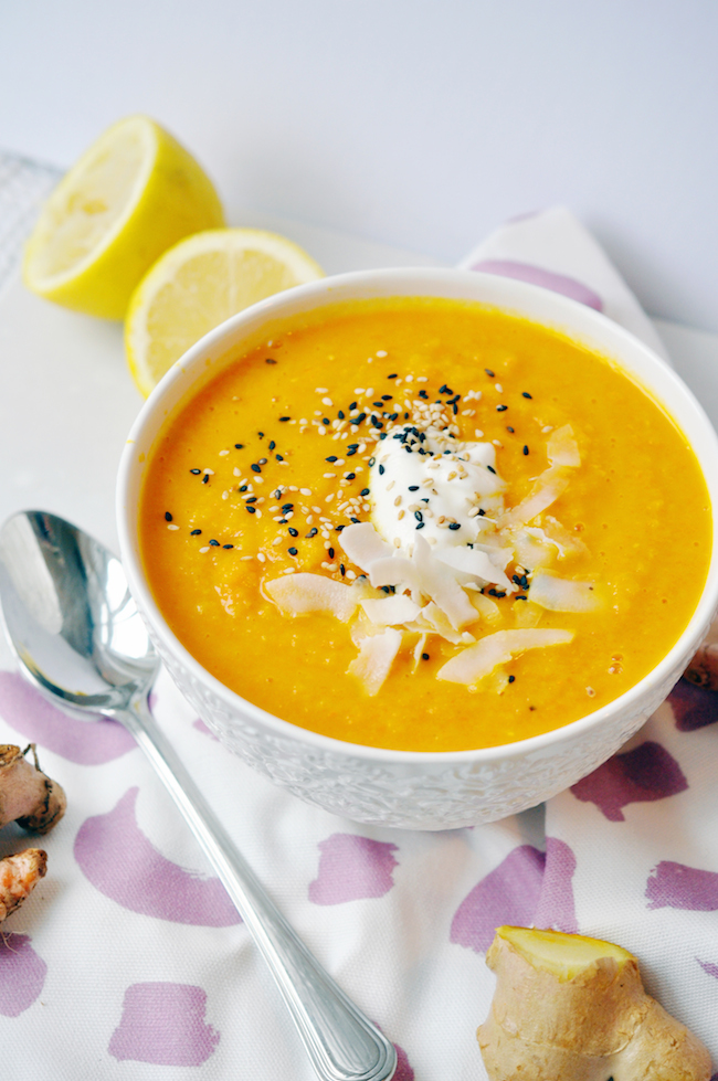 carrot and ginger soup