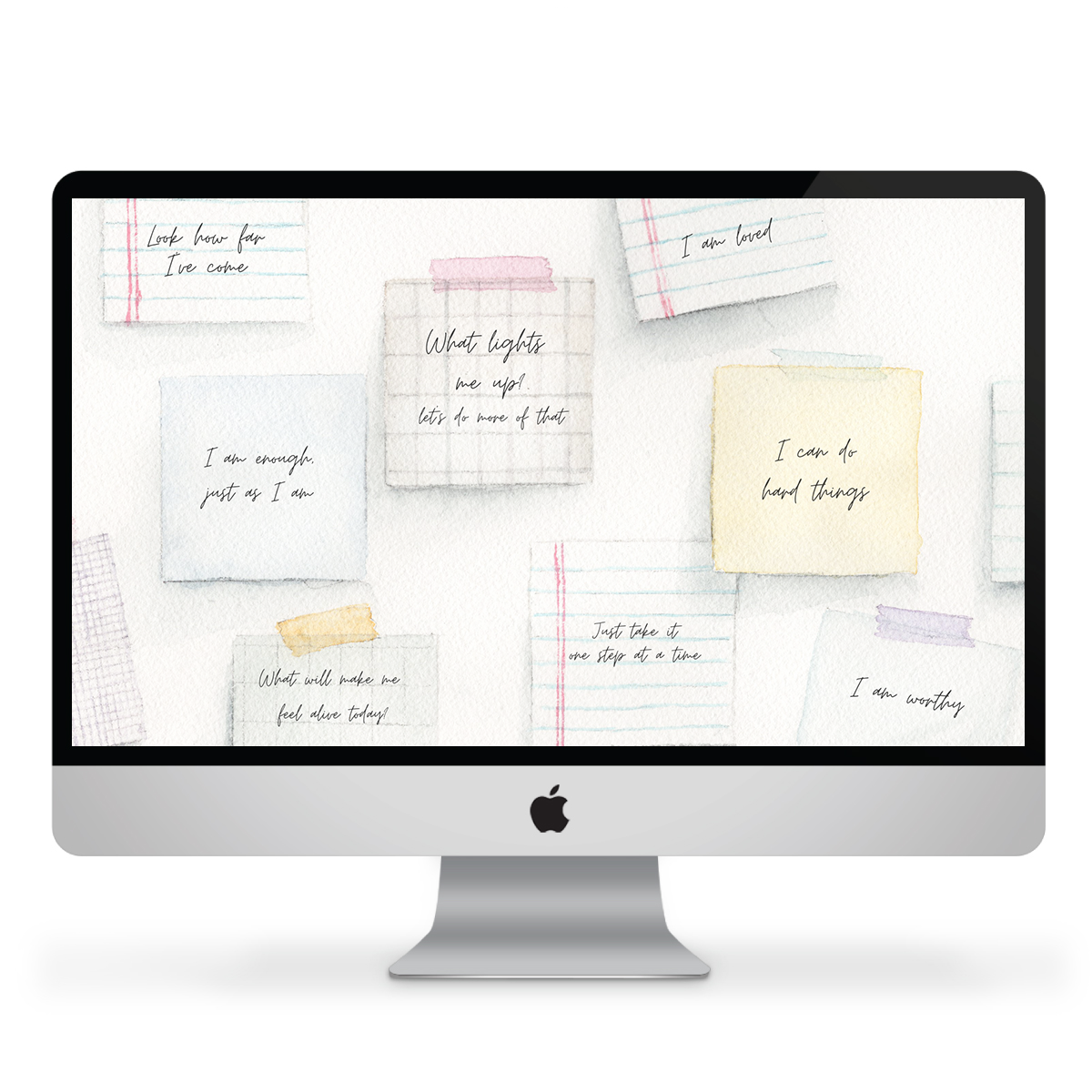 Dress up your tech: sticky notes |  lark and flax